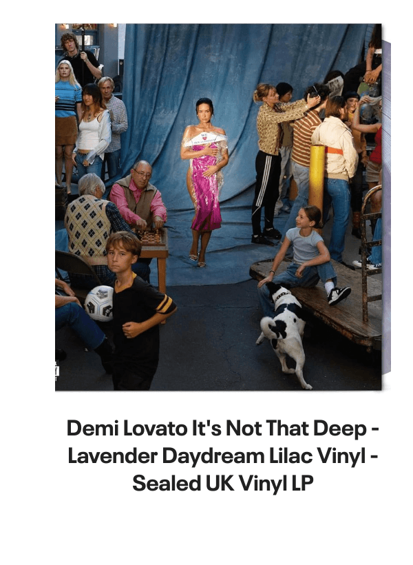 List of products:  Taylor Swift Red - Sealed UK CD album Katy Perry Prism - Clear Vinyl 10th Anniversary - Sealed UK 2-LP vinyl set Katy Perry Two T-Shirts UK T-shirt Katy Perry Smile UK Picture disc LP Ariana Grande Yours Truly UK Picture disc LP Ariana Grande Thank U, Next - Black Vinyl - Sealed UK 2-LP vinyl set Ariana Grande My Everything: 10th Anniversary - 2 x Picture Disc LPs US Picture disc LP Ariana Grande My Everything - Clear  Lavender Split Vinyl - Sealed UK Vinyl LP Ariana Grande Dangerous Woman - Purple  Black Swirl Vinyl UK 2-LP vinyl set Ariana Grande Dangerous Woman UK 2-LP vinyl set Demi Lovato Its Not That Deep - Lavender Daydream Lilac Vinyl - Sealed UK Vinyl LP Miley Cyrus Endless Summer Vacation - Clear Vinyl - Sealed UK Vinyl LP Miley Cyrus Breakout - Album Sampler US Promo CD album Miley Cyrus Cant Be Tamed - Deluxe Edition - Sealed Japanese Promo 2-disc CD/DVD set Miley Cyrus We Cant Stop Japanese Promo CD-R acetate