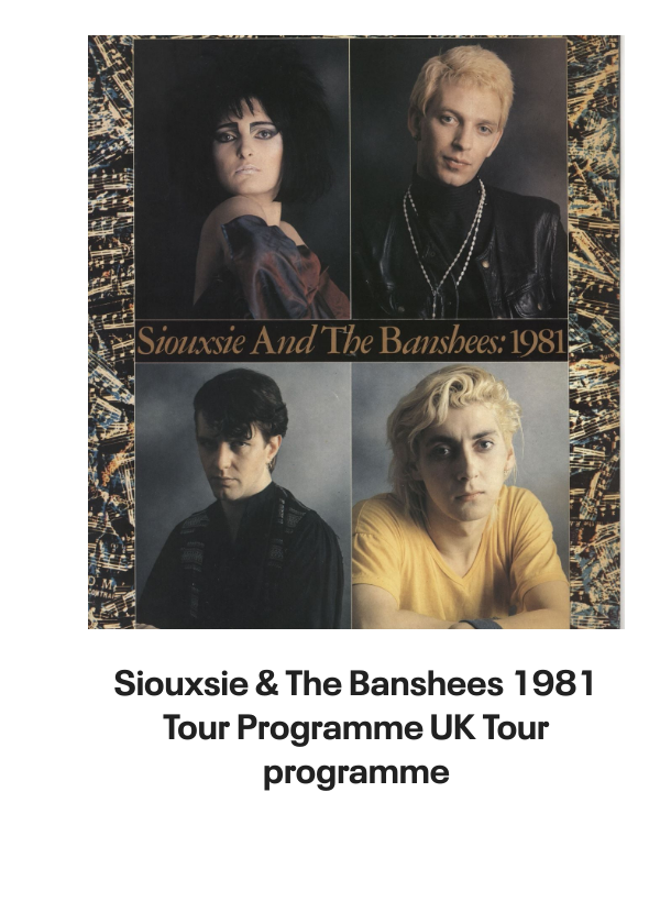 List of products:  Siouxsie  The Banshees This Wheels On Fire - Jukebox UK 7 vinyl Siouxsie  The Banshees Fireworks - toc UK 7 vinyl Siouxsie  The Banshees Melt UK 7 vinyl Siouxsie  The Banshees Stargazer UK CD single Siouxsie  The Banshees Candyman - Inj UK 7 vinyl Siouxsie  The Banshees Cities In Dust - Injection Moulded UK 7 vinyl Siouxsie  The Banshees The Killing Jar UK CD single Siouxsie  The Banshees Fireworks - Fold Out Sleeve UK 7 vinyl Siouxsie  The Banshees Hong Kong Garden - Punk Art sleeve UK 7 vinyl Siouxsie  The Banshees Hong Kong Garden - Red Paper Labels US 7 vinyl Siouxsie  The Banshees Spellbound - laminated p/s UK 7 vinyl Siouxsie  The Banshees Candyman - Solid UK 7 vinyl Siouxsie  The Banshees Song From The Edge Of The World UK 7 picture disc Siouxsie  The Banshees Juju - 180gm UK Vinyl LP Siouxsie  The Banshees 1981 Tour Programme UK Tour programme Siouxsie  The Banshees The Scream - Punk Art Sleeve UK 7 vinyl Siouxsie  The Banshees A Kiss in The Dreamhouse + merch insert UK Vinyl LP Siouxsie  The Banshees Kiss Them For Me - Numbered UK 12 vinyl Siouxsie  The Banshees Into A Swan UK CD single Siouxsie  The Banshees The Rapture UK Promo CD album Siouxsie  The Banshees MCMLXXXV - EX UK Tour programme Siouxsie  The Banshees An Interview With Siouxsie  The Banshees UK Promo 7 vinyl The Cure The Top - 1st - Opened shrink UK Vinyl LP The Cure Song Of A Lost World: Half Speed Mastered - 180-gram Vinyl UK 2-LP vinyl set The Cure Songs Of A Live World | Troxy London MMXXIV -  Black Vinyl - Sealed UK Vinyl LP The Cure Alone [Four Tet Remix] - RSD 2025 - One Sided UK 12 vinyl The Cure Songs Of A Lost World - Deluxe Edition 2-CD  Dolby Atmos Blu-Ray - Sealed UK 2-CD album set The Cure Songs Of A Lost World - Blood Records Exclusive Picture Disc UK Picture disc LP The Cure Song Of A Lost World: Half Speed Mastered - 180-gram Vinyl - Sealed UK 2-LP vinyl set The Cure Mixes Of A Lost World - 180 Gram Black Bio-Vinyl - Sealed UK 2-LP vinyl set