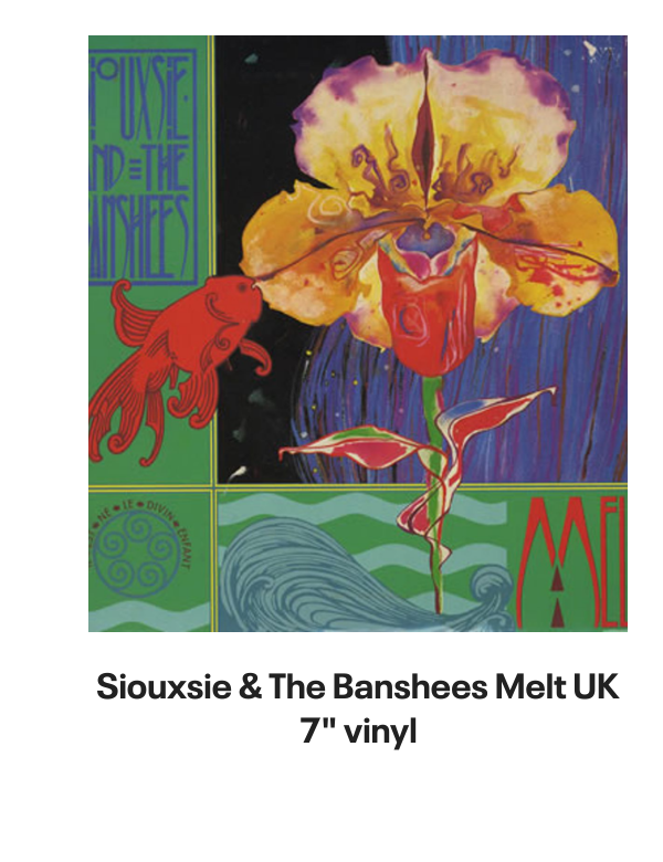 List of products:  Siouxsie  The Banshees This Wheels On Fire - Jukebox UK 7 vinyl Siouxsie  The Banshees Fireworks - toc UK 7 vinyl Siouxsie  The Banshees Melt UK 7 vinyl Siouxsie  The Banshees Stargazer UK CD single Siouxsie  The Banshees Candyman - Inj UK 7 vinyl Siouxsie  The Banshees Cities In Dust - Injection Moulded UK 7 vinyl Siouxsie  The Banshees The Killing Jar UK CD single Siouxsie  The Banshees Fireworks - Fold Out Sleeve UK 7 vinyl Siouxsie  The Banshees Hong Kong Garden - Punk Art sleeve UK 7 vinyl Siouxsie  The Banshees Hong Kong Garden - Red Paper Labels US 7 vinyl Siouxsie  The Banshees Spellbound - laminated p/s UK 7 vinyl Siouxsie  The Banshees Candyman - Solid UK 7 vinyl Siouxsie  The Banshees Song From The Edge Of The World UK 7 picture disc Siouxsie  The Banshees Juju - 180gm UK Vinyl LP Siouxsie  The Banshees 1981 Tour Programme UK Tour programme Siouxsie  The Banshees The Scream - Punk Art Sleeve UK 7 vinyl Siouxsie  The Banshees A Kiss in The Dreamhouse + merch insert UK Vinyl LP Siouxsie  The Banshees Kiss Them For Me - Numbered UK 12 vinyl Siouxsie  The Banshees Into A Swan UK CD single Siouxsie  The Banshees The Rapture UK Promo CD album Siouxsie  The Banshees MCMLXXXV - EX UK Tour programme Siouxsie  The Banshees An Interview With Siouxsie  The Banshees UK Promo 7 vinyl The Cure The Top - 1st - Opened shrink UK Vinyl LP The Cure Song Of A Lost World: Half Speed Mastered - 180-gram Vinyl UK 2-LP vinyl set The Cure Songs Of A Live World | Troxy London MMXXIV -  Black Vinyl - Sealed UK Vinyl LP The Cure Alone [Four Tet Remix] - RSD 2025 - One Sided UK 12 vinyl The Cure Songs Of A Lost World - Deluxe Edition 2-CD  Dolby Atmos Blu-Ray - Sealed UK 2-CD album set The Cure Songs Of A Lost World - Blood Records Exclusive Picture Disc UK Picture disc LP The Cure Song Of A Lost World: Half Speed Mastered - 180-gram Vinyl - Sealed UK 2-LP vinyl set The Cure Mixes Of A Lost World - 180 Gram Black Bio-Vinyl - Sealed UK 2-LP vinyl set