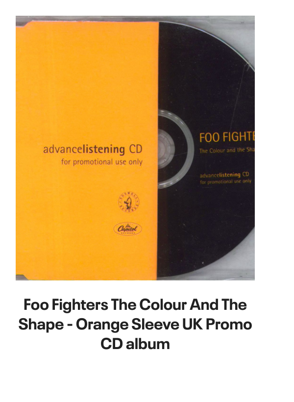 List of products:  Queens Of The Stone Age In Times New Roman... - Green Vinyl - Bootleg Edition UK 2-LP vinyl set Queens Of The Stone Age Queens Of The Stone Age - 180gm UK 2-LP vinyl set Queens Of The Stone Age Villains - Clear Leaf Green - Sealed US 2-LP vinyl set Queens Of The Stone Age In Times New Roman... - Green Vinyl UK 2-LP vinyl set Queens Of The Stone Age Songs For The Deaf - Red and Black Marble Vinyl US 2-LP vinyl set Queens Of The Stone Age Little Sister Australian CD single Queens Of The Stone Age Little Sister UK CD/DVD single set Queens Of The Stone Age Songs For The Deaf - EX UK 2-LP vinyl set Queens Of The Stone Age Little Sister UK CD single Foo Fighters Generator UK 7 vinyl Foo Fighters Walking After You UK 7 vinyl Foo Fighters Breakout UK 7 vinyl Foo Fighters Next Year UK 7 vinyl Foo Fighters Long Road To Ruin UK 7 vinyl Foo Fighters For All The Cows - Blue Vinyl - VG UK 7 vinyl Foo Fighters Stacked Actors Australian CD single Foo Fighters Making A Fire - RSD 2022 - Sealed UK 7 vinyl Foo Fighters The Colour And The Shape - Orange Sleeve UK Promo CD album Foo Fighters In Your Honour Japanese Promo 2-CD album set Foo Fighters Ill Stick Around UK Promo CD single Foo Fighters Ill Stick Around UK CD single Foo Fighters This Is A Call UK CD single Foo Fighters Resolve UK 7 vinyl Foo Fighters DOA - Yellow Vinyl UK 7 vinyl Foo Fighters This Is A Call UK 7 vinyl Foo Fighters Ill Stick Around UK 12 vinyl Foo Fighters For All The Cows - Blue Vinyl UK 7 vinyl Foo Fighters Ill Stick Around - Red Vinyl UK 7 vinyl Foo Fighters Monkey Wrench UK 7 vinyl Foo Fighters Medicine At Midnight - Blue Vinyl UK Vinyl LP