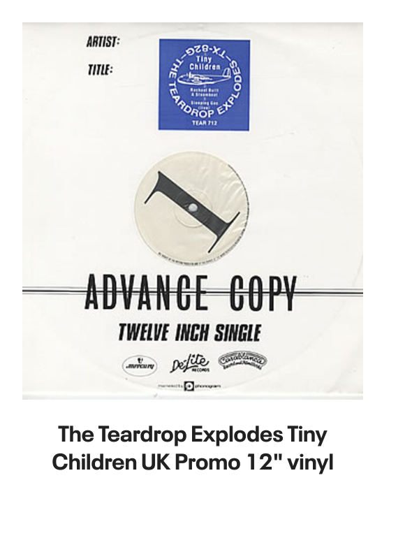 List of products:  The Teardrop Explodes When I Dream - Solid UK 7 vinyl The Teardrop Explodes You Disappear From View UK 7 vinyl The Teardrop Explodes Serious Danger UK 7 vinyl The Teardrop Explodes Tiny Children UK Promo 12 vinyl The Teardrop Explodes You Disappear From View - Double Pack UK 7 vinyl The Teardrop Explodes Tiny Children UK 7 vinyl The Teardrop Explodes Colours Fly Away UK 12 vinyl The Teardrop Explodes Serious Danger UK CD single The Teardrop Explodes Treason (Its Just A Story) UK 12 vinyl The Teardrop Explodes Ha Ha Im Drowning UK 7 vinyl The Teardrop Explodes Reward UK 7 vinyl The Teardrop Explodes When I Dream - Inj UK 7 vinyl The Teardrop Explodes Reward UK 7 vinyl The Teardrop Explodes Reward - P/S UK 7 vinyl The Teardrop Explodes Treason (Its Just A Story) - Injection UK 7 vinyl The Psychedelic Furs Love My Way - Single Sleeve UK 7 vinyl The Psychedelic Furs Heaven - Poster offer insert UK 7 vinyl The Psychedelic Furs House UK 12 vinyl The Psychedelic Furs Pretty In Pink UK Promo 7 vinyl The Psychedelic Furs Book Of Days - Stickered sleeve UK Vinyl LP The Psychedelic Furs World Outside UK Vinyl LP The Psychedelic Furs Talk Talk Talk - EX UK Vinyl LP The Psychedelic Furs Talk Talk Talk UK CD album The Psychedelic Furs Danger UK Promo 7 vinyl The Psychedelic Furs Made Of Rain - Black  Clear Splattered Vinyl - Sealed + Autographed Print UK 2-LP vinyl set The Psychedelic Furs Forever Now - Title Stickered - Complete UK Vinyl LP Simple Minds Walk Between Worlds - Deluxe - Sealed UK CD album Simple Minds Sparkle In The Rain + ticket stub - EX UK Tour programme Simple Minds Once Upon A Time - 40th Anniversary Edition - 5 x Remastered CDs - Box Set - Sealed UK Cd album box set Simple Minds Sparkle In The Rain - 40th Anniversary 4-CD Box Set - Sealed UK Cd album box set