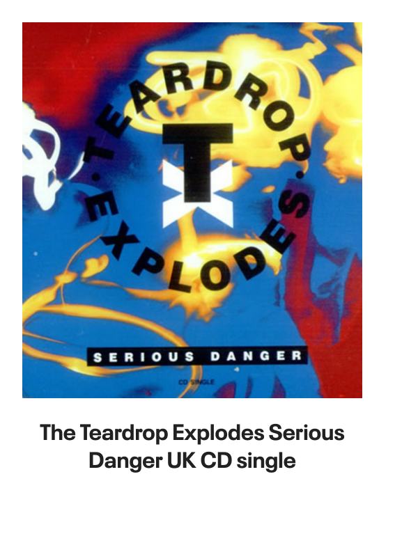 List of products:  The Teardrop Explodes When I Dream - Solid UK 7 vinyl The Teardrop Explodes You Disappear From View UK 7 vinyl The Teardrop Explodes Serious Danger UK 7 vinyl The Teardrop Explodes Tiny Children UK Promo 12 vinyl The Teardrop Explodes You Disappear From View - Double Pack UK 7 vinyl The Teardrop Explodes Tiny Children UK 7 vinyl The Teardrop Explodes Colours Fly Away UK 12 vinyl The Teardrop Explodes Serious Danger UK CD single The Teardrop Explodes Treason (Its Just A Story) UK 12 vinyl The Teardrop Explodes Ha Ha Im Drowning UK 7 vinyl The Teardrop Explodes Reward UK 7 vinyl The Teardrop Explodes When I Dream - Inj UK 7 vinyl The Teardrop Explodes Reward UK 7 vinyl The Teardrop Explodes Reward - P/S UK 7 vinyl The Teardrop Explodes Treason (Its Just A Story) - Injection UK 7 vinyl The Psychedelic Furs Love My Way - Single Sleeve UK 7 vinyl The Psychedelic Furs Heaven - Poster offer insert UK 7 vinyl The Psychedelic Furs House UK 12 vinyl The Psychedelic Furs Pretty In Pink UK Promo 7 vinyl The Psychedelic Furs Book Of Days - Stickered sleeve UK Vinyl LP The Psychedelic Furs World Outside UK Vinyl LP The Psychedelic Furs Talk Talk Talk - EX UK Vinyl LP The Psychedelic Furs Talk Talk Talk UK CD album The Psychedelic Furs Danger UK Promo 7 vinyl The Psychedelic Furs Made Of Rain - Black  Clear Splattered Vinyl - Sealed + Autographed Print UK 2-LP vinyl set The Psychedelic Furs Forever Now - Title Stickered - Complete UK Vinyl LP Simple Minds Walk Between Worlds - Deluxe - Sealed UK CD album Simple Minds Sparkle In The Rain + ticket stub - EX UK Tour programme Simple Minds Once Upon A Time - 40th Anniversary Edition - 5 x Remastered CDs - Box Set - Sealed UK Cd album box set Simple Minds Sparkle In The Rain - 40th Anniversary 4-CD Box Set - Sealed UK Cd album box set