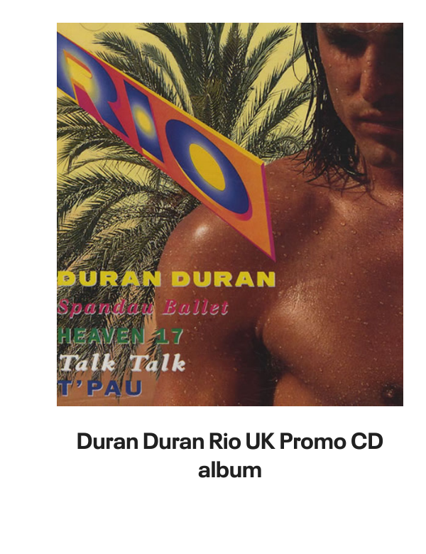 List of products:  Frankie Goes To Hollywood Rage Hard - 12  Box Only UK Vinyl box set Frankie Goes To Hollywood Welcome To The Pleasuredome - EX Japanese 2-LP vinyl set Frankie Goes To Hollywood The Power Of Love UK CD single Frankie Goes To Hollywood Two Tribes UK CD single Frankie Goes To Hollywood Rage Hard UK 12 vinyl Frankie Goes To Hollywood Welcome To The Pleasuredome + Stickers Japanese 2-LP vinyl set Frankie Goes To Hollywood Rage Hard German 12 vinyl Frankie Goes To Hollywood Essential Frankie Goes To Hollywood - Sealed UK 3-CD set Duran Duran Meet El Presidente - White Vinyl US Promo 7 vinyl Duran Duran Perfect Day - Part 1 UK CD single Duran Duran Danse Macabre: Webstore exclusive - Galaxy Vinyl - Sealed UK 2-LP vinyl set Duran Duran The Reflex UK 12 picture disc Duran Duran Pop Trash - Black Vinyl - Sealed UK 2-LP vinyl set Duran Duran Sunrise [Jason Nevins Remix] US Promo CD album Duran Duran Rio UK Promo CD album Duran Duran Record Mirror UK Magazine Duran Duran Red Carpet Massacre - Red Vinyl - Sealed US 2-LP vinyl set Duran Duran Dreaming Of Your Cars [1979 Demos Part 2] - Pink Vinyl US 12 vinyl Duran Duran Someone Else Not Me US Promo CD single Duran Duran Someone Else Not Me German CD single Duran Duran Get The Full Picture - The Wedding Album UK Promo Poster Duran Duran Out Of My Mind UK Promo Poster Duran Duran Out Of My Mind - Sealed Japanese CD single Duran Duran A View To A Kill Dutch 7 vinyl Duran Duran Union Of The Snake UK 7 vinyl Duran Duran Skin Trade UK 7 vinyl Duran Duran All She Wants UK 7 vinyl Duran Duran New Moon On Monday UK 7 vinyl Duran Duran Violence Of Summer German CD single Duran Duran Violence Of Summer (Loves Taking Over) UK 7 vinyl