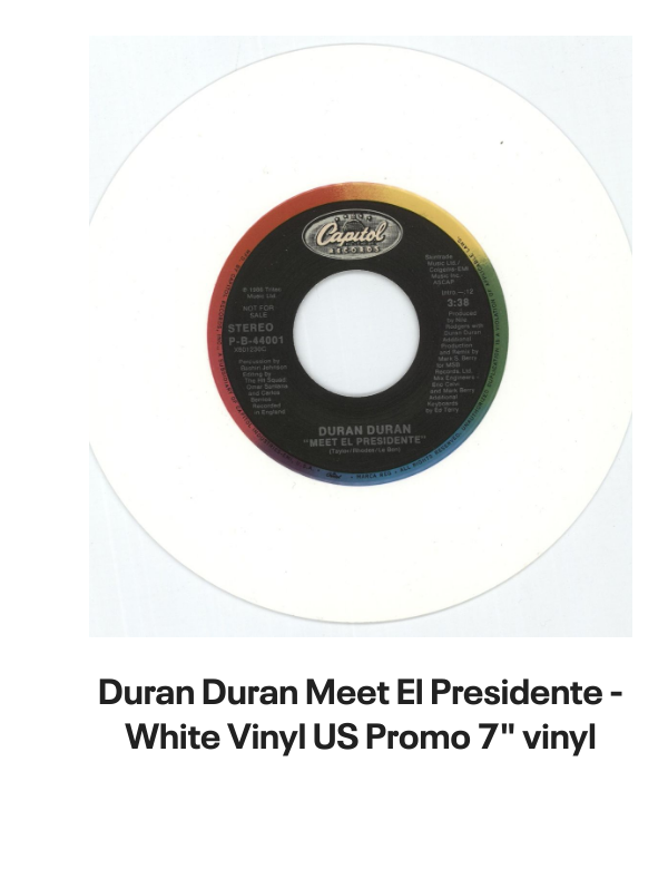 List of products:  Frankie Goes To Hollywood Rage Hard - 12  Box Only UK Vinyl box set Frankie Goes To Hollywood Welcome To The Pleasuredome - EX Japanese 2-LP vinyl set Frankie Goes To Hollywood The Power Of Love UK CD single Frankie Goes To Hollywood Two Tribes UK CD single Frankie Goes To Hollywood Rage Hard UK 12 vinyl Frankie Goes To Hollywood Welcome To The Pleasuredome + Stickers Japanese 2-LP vinyl set Frankie Goes To Hollywood Rage Hard German 12 vinyl Frankie Goes To Hollywood Essential Frankie Goes To Hollywood - Sealed UK 3-CD set Duran Duran Meet El Presidente - White Vinyl US Promo 7 vinyl Duran Duran Perfect Day - Part 1 UK CD single Duran Duran Danse Macabre: Webstore exclusive - Galaxy Vinyl - Sealed UK 2-LP vinyl set Duran Duran The Reflex UK 12 picture disc Duran Duran Pop Trash - Black Vinyl - Sealed UK 2-LP vinyl set Duran Duran Sunrise [Jason Nevins Remix] US Promo CD album Duran Duran Rio UK Promo CD album Duran Duran Record Mirror UK Magazine Duran Duran Red Carpet Massacre - Red Vinyl - Sealed US 2-LP vinyl set Duran Duran Dreaming Of Your Cars [1979 Demos Part 2] - Pink Vinyl US 12 vinyl Duran Duran Someone Else Not Me US Promo CD single Duran Duran Someone Else Not Me German CD single Duran Duran Get The Full Picture - The Wedding Album UK Promo Poster Duran Duran Out Of My Mind UK Promo Poster Duran Duran Out Of My Mind - Sealed Japanese CD single Duran Duran A View To A Kill Dutch 7 vinyl Duran Duran Union Of The Snake UK 7 vinyl Duran Duran Skin Trade UK 7 vinyl Duran Duran All She Wants UK 7 vinyl Duran Duran New Moon On Monday UK 7 vinyl Duran Duran Violence Of Summer German CD single Duran Duran Violence Of Summer (Loves Taking Over) UK 7 vinyl