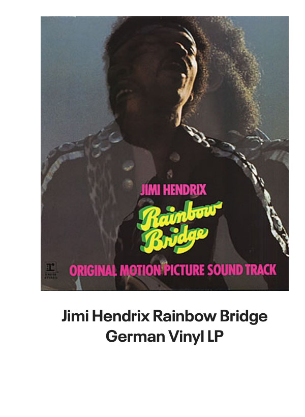List of products:  Jimi Hendrix Battle Of The Who  Jimi Hendrix + obi tag Japanese Vinyl box set Jimi Hendrix Miami Pop Festival - 180gm UK 2-LP vinyl set Jimi Hendrix Live On TV 69 - Sealed UK 7 vinyl Jimi Hendrix Rare Hendrix US Vinyl LP Jimi Hendrix Jimi Hendrix  Lonnie Youngblood - Two Great Experiences Together! US Vinyl LP Jimi Hendrix Experience German Vinyl LP Jimi Hendrix Early Jimi Hendrix German Vinyl LP Jimi Hendrix Strange Things - Mono UK Vinyl LP Jimi Hendrix Get That Feeling UK Vinyl LP Jimi Hendrix Jimi Hendrix Live German Vinyl LP Jimi Hendrix People, Hell And Angels - 180 Gram Vinyl - Sealed UK 2-LP vinyl set Jimi Hendrix War Heroes + Cry Of Love UK 2-LP vinyl set Jimi Hendrix Official Calendar 2006 UK Calendar Jimi Hendrix Backtrack 10 - Are You Experienced? - VG UK Vinyl LP Jimi Hendrix Smash Hits Japanese Vinyl LP Jimi Hendrix Purple Haze EP Japanese 7 vinyl Jimi Hendrix The Cry Of Love Japanese Vinyl LP Jimi Hendrix Doriella Du Fontaine Japanese 12 vinyl Jimi Hendrix Rainbow Bridge + obi Japanese Vinyl LP Jimi Hendrix Ballad Of Jimi UK 7 vinyl Jimi Hendrix Purple Haze - 3pr - Black label UK 7 vinyl Jimi Hendrix Cross Town Traffic UK 7 vinyl Jimi Hendrix No Such Animal - P/S UK 7 vinyl Jimi Hendrix How Would You Feel - 3PR UK 7 vinyl Jimi Hendrix Rainbow Bridge German Vinyl LP Jimi Hendrix Inedito - Voodoo Child Live Spanish Promo CD single Jimi Hendrix Smash Hits - EX UK Vinyl LP Jimi Hendrix Hendrix In The West UK Vinyl LP Jimi Hendrix Voodoo Chile - 2nd - P/S - EX UK 7 vinyl Jimi Hendrix War Heroes - Correction Stickered - VG UK Vinyl LP