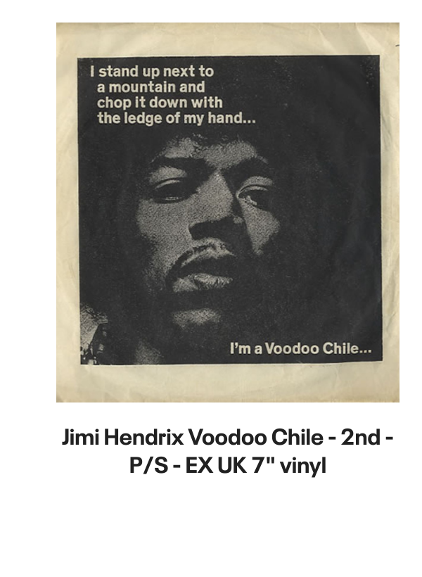 List of products:  Jimi Hendrix Battle Of The Who  Jimi Hendrix + obi tag Japanese Vinyl box set Jimi Hendrix Miami Pop Festival - 180gm UK 2-LP vinyl set Jimi Hendrix Live On TV 69 - Sealed UK 7 vinyl Jimi Hendrix Rare Hendrix US Vinyl LP Jimi Hendrix Jimi Hendrix  Lonnie Youngblood - Two Great Experiences Together! US Vinyl LP Jimi Hendrix Experience German Vinyl LP Jimi Hendrix Early Jimi Hendrix German Vinyl LP Jimi Hendrix Strange Things - Mono UK Vinyl LP Jimi Hendrix Get That Feeling UK Vinyl LP Jimi Hendrix Jimi Hendrix Live German Vinyl LP Jimi Hendrix People, Hell And Angels - 180 Gram Vinyl - Sealed UK 2-LP vinyl set Jimi Hendrix War Heroes + Cry Of Love UK 2-LP vinyl set Jimi Hendrix Official Calendar 2006 UK Calendar Jimi Hendrix Backtrack 10 - Are You Experienced? - VG UK Vinyl LP Jimi Hendrix Smash Hits Japanese Vinyl LP Jimi Hendrix Purple Haze EP Japanese 7 vinyl Jimi Hendrix The Cry Of Love Japanese Vinyl LP Jimi Hendrix Doriella Du Fontaine Japanese 12 vinyl Jimi Hendrix Rainbow Bridge + obi Japanese Vinyl LP Jimi Hendrix Ballad Of Jimi UK 7 vinyl Jimi Hendrix Purple Haze - 3pr - Black label UK 7 vinyl Jimi Hendrix Cross Town Traffic UK 7 vinyl Jimi Hendrix No Such Animal - P/S UK 7 vinyl Jimi Hendrix How Would You Feel - 3PR UK 7 vinyl Jimi Hendrix Rainbow Bridge German Vinyl LP Jimi Hendrix Inedito - Voodoo Child Live Spanish Promo CD single Jimi Hendrix Smash Hits - EX UK Vinyl LP Jimi Hendrix Hendrix In The West UK Vinyl LP Jimi Hendrix Voodoo Chile - 2nd - P/S - EX UK 7 vinyl Jimi Hendrix War Heroes - Correction Stickered - VG UK Vinyl LP