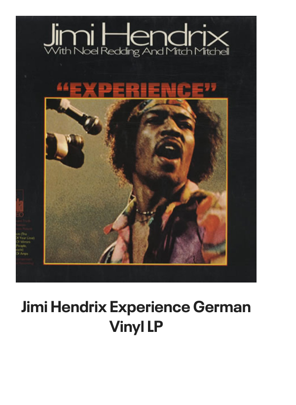 List of products:  Jimi Hendrix Battle Of The Who  Jimi Hendrix + obi tag Japanese Vinyl box set Jimi Hendrix Miami Pop Festival - 180gm UK 2-LP vinyl set Jimi Hendrix Live On TV 69 - Sealed UK 7 vinyl Jimi Hendrix Rare Hendrix US Vinyl LP Jimi Hendrix Jimi Hendrix  Lonnie Youngblood - Two Great Experiences Together! US Vinyl LP Jimi Hendrix Experience German Vinyl LP Jimi Hendrix Early Jimi Hendrix German Vinyl LP Jimi Hendrix Strange Things - Mono UK Vinyl LP Jimi Hendrix Get That Feeling UK Vinyl LP Jimi Hendrix Jimi Hendrix Live German Vinyl LP Jimi Hendrix People, Hell And Angels - 180 Gram Vinyl - Sealed UK 2-LP vinyl set Jimi Hendrix War Heroes + Cry Of Love UK 2-LP vinyl set Jimi Hendrix Official Calendar 2006 UK Calendar Jimi Hendrix Backtrack 10 - Are You Experienced? - VG UK Vinyl LP Jimi Hendrix Smash Hits Japanese Vinyl LP Jimi Hendrix Purple Haze EP Japanese 7 vinyl Jimi Hendrix The Cry Of Love Japanese Vinyl LP Jimi Hendrix Doriella Du Fontaine Japanese 12 vinyl Jimi Hendrix Rainbow Bridge + obi Japanese Vinyl LP Jimi Hendrix Ballad Of Jimi UK 7 vinyl Jimi Hendrix Purple Haze - 3pr - Black label UK 7 vinyl Jimi Hendrix Cross Town Traffic UK 7 vinyl Jimi Hendrix No Such Animal - P/S UK 7 vinyl Jimi Hendrix How Would You Feel - 3PR UK 7 vinyl Jimi Hendrix Rainbow Bridge German Vinyl LP Jimi Hendrix Inedito - Voodoo Child Live Spanish Promo CD single Jimi Hendrix Smash Hits - EX UK Vinyl LP Jimi Hendrix Hendrix In The West UK Vinyl LP Jimi Hendrix Voodoo Chile - 2nd - P/S - EX UK 7 vinyl Jimi Hendrix War Heroes - Correction Stickered - VG UK Vinyl LP