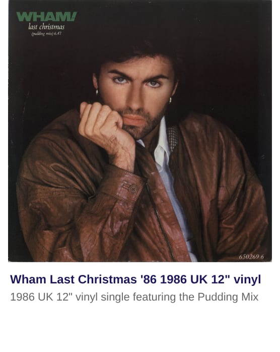 Wham Last Christmas '86 1986 UK 12" vinyl