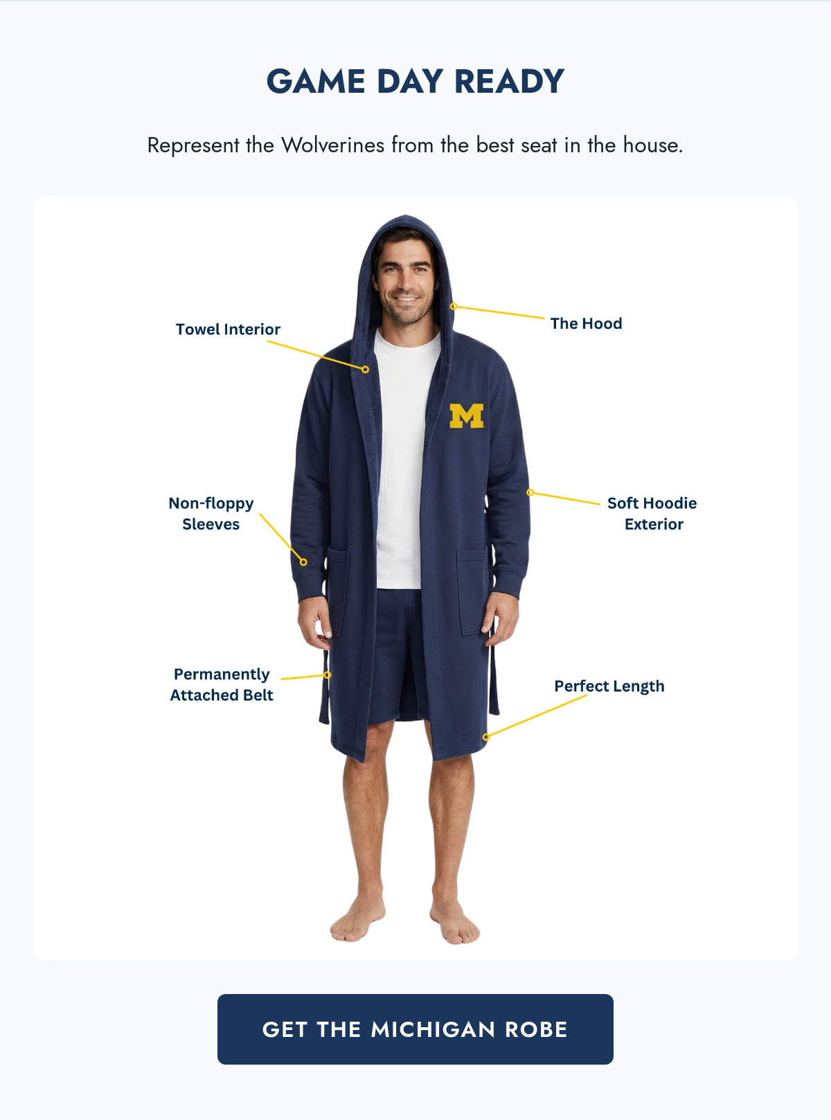 University of Michigan DudeRobe