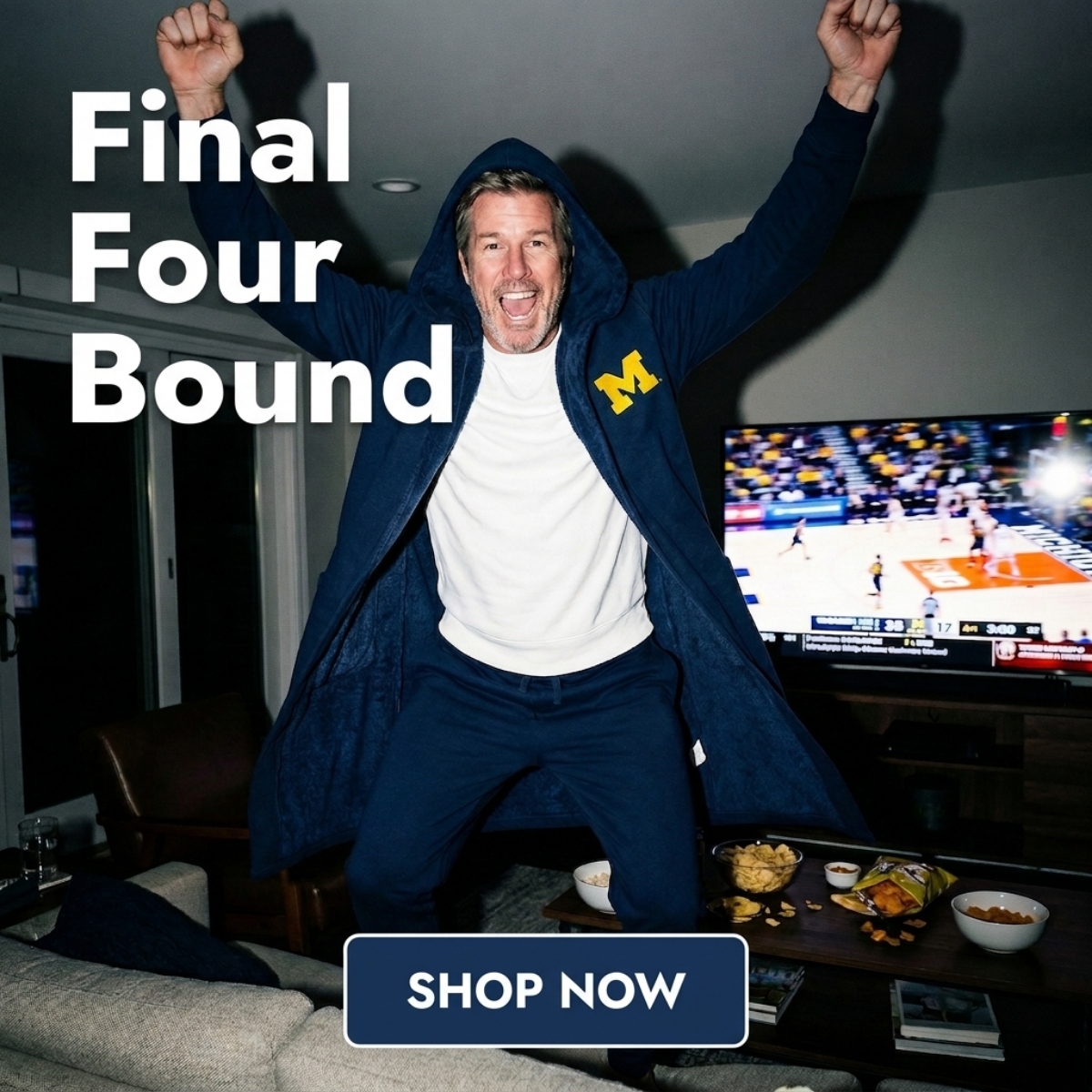 Michigan DudeRobe Final Four hero image
