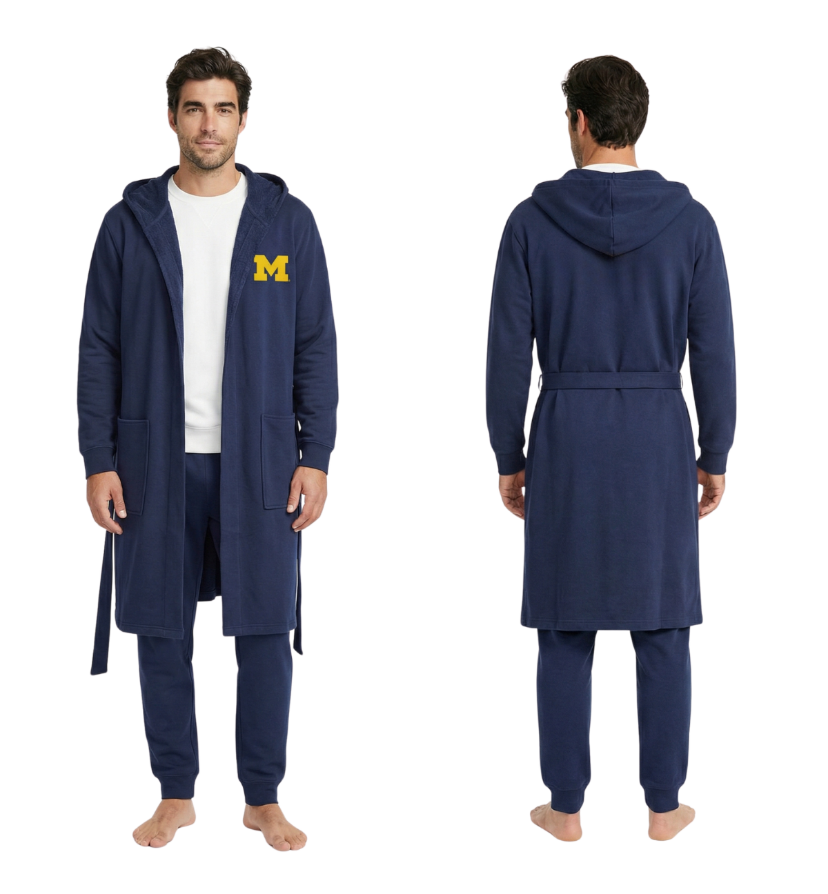 Michigan DudeRobe product shot front and back view