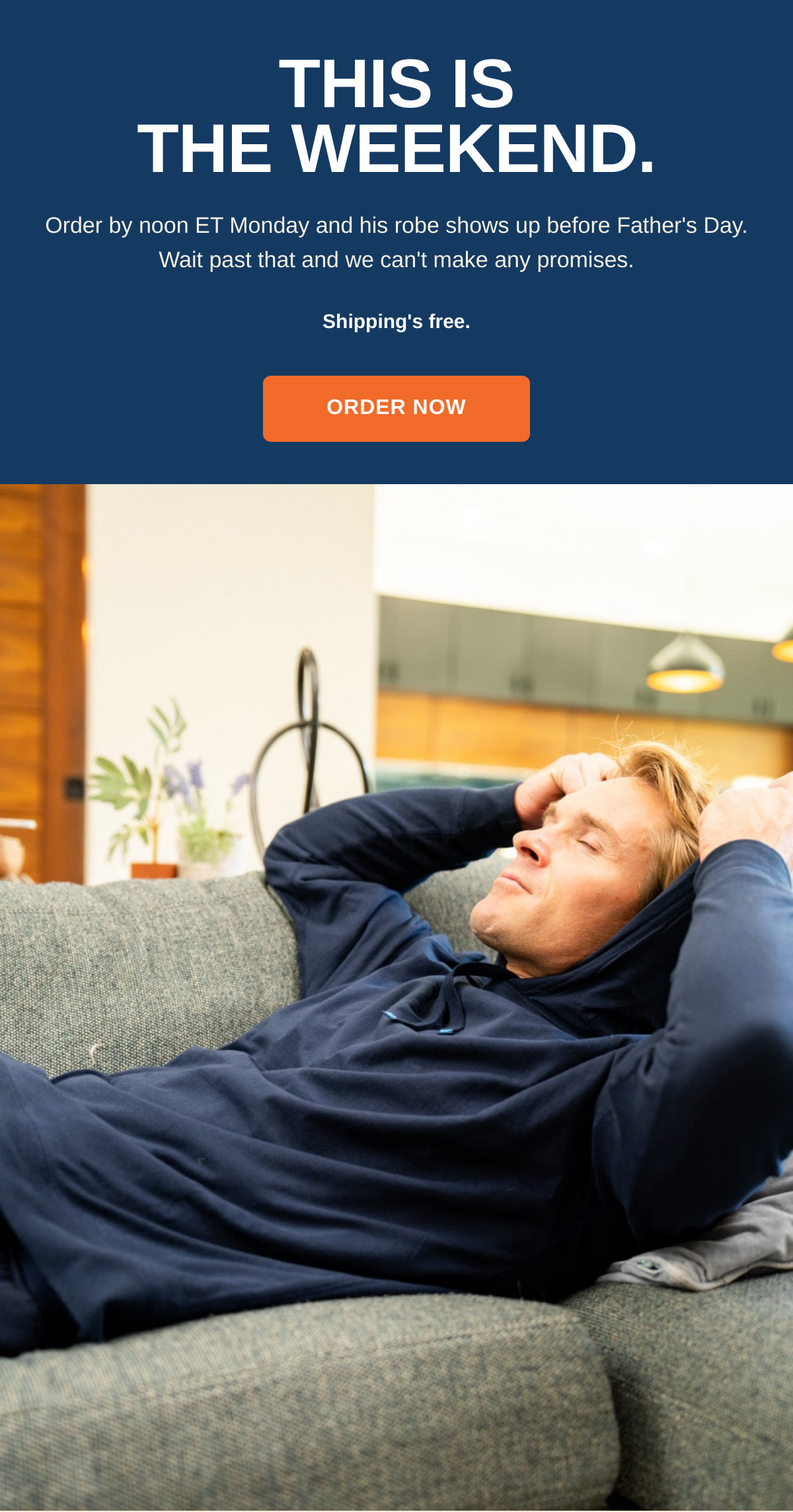 Father's Day shipping deadline urgency - order by Monday noon ET