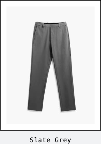 Men's Kinetic Pant in Slate Grey - $150