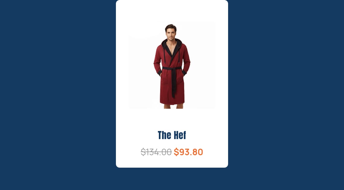 The Hef 30 percent off
