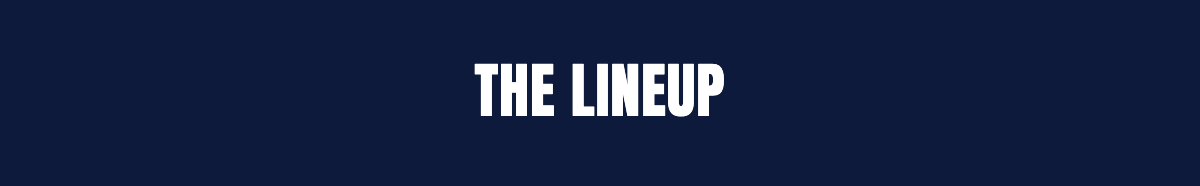 The Lineup section header