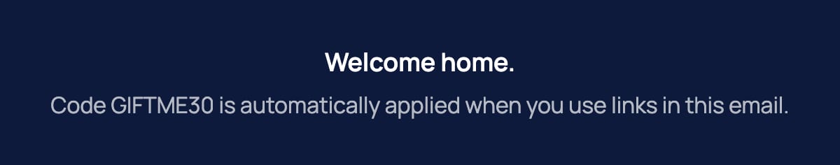 Sign-off - Welcome home
