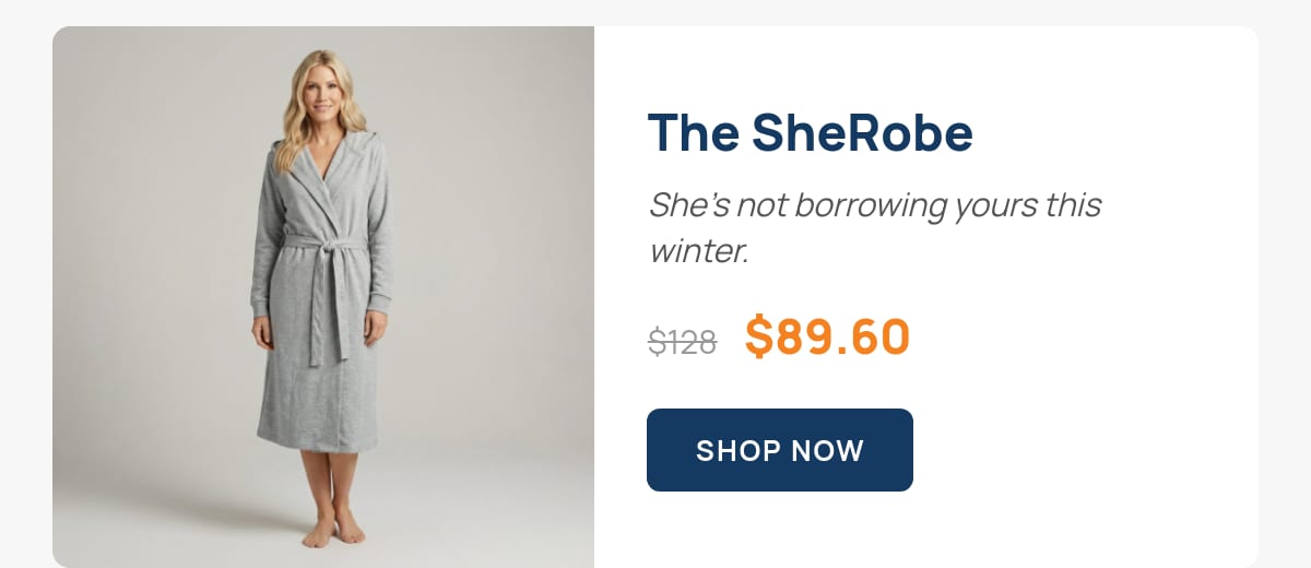 The SheRobe — was $128, now $89.60