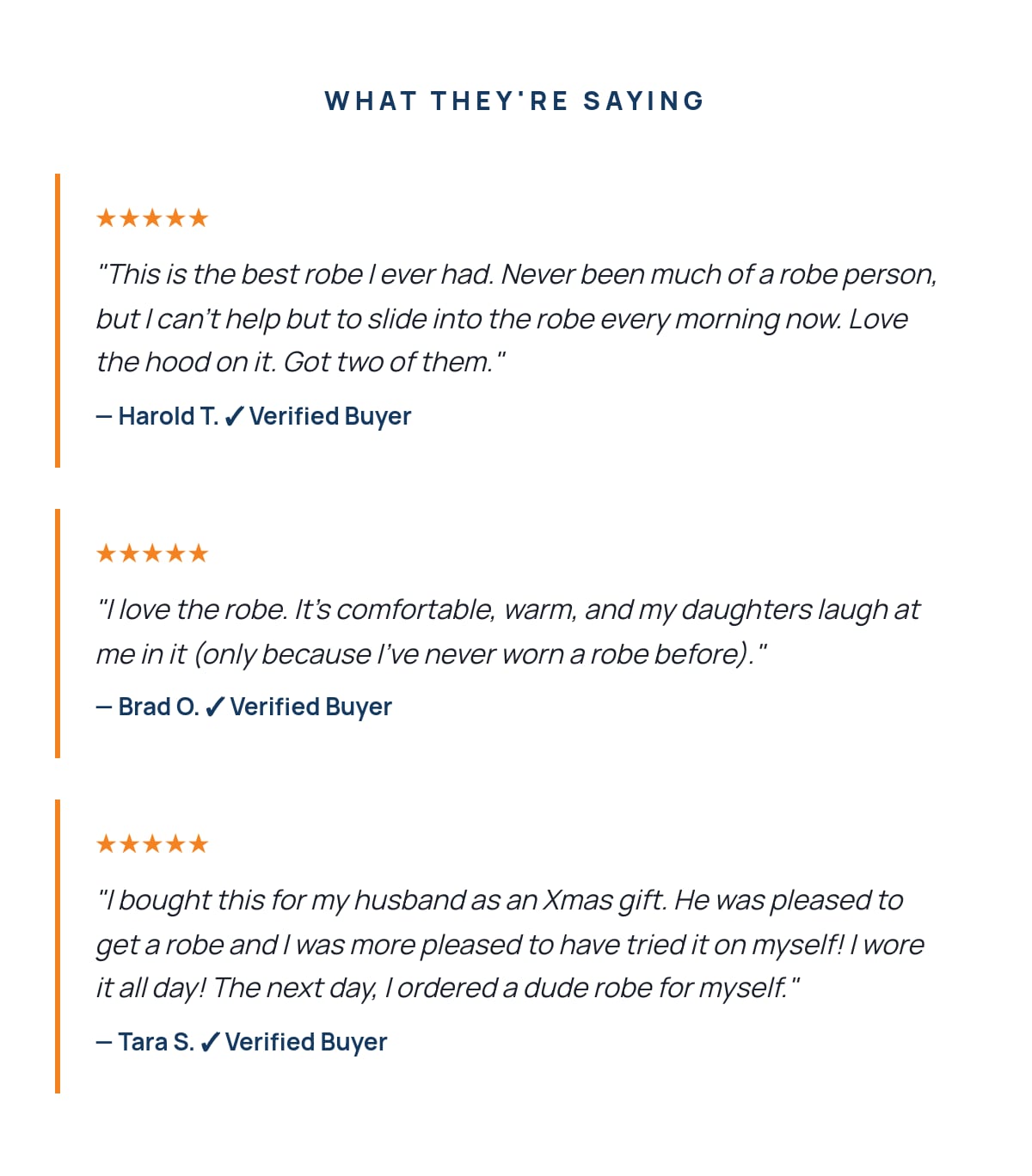Customer reviews and social proof