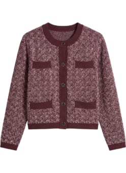 Evangeline Jardigan, Burgundy/Ivory