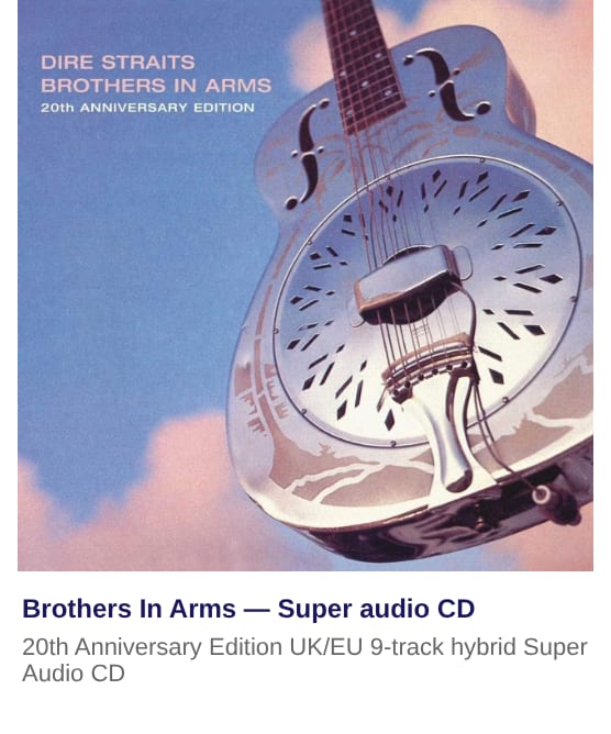 Dire Straits Brothers In Arms - 20th Anniversary Edition - Sealed 2005 UK Super audio CD